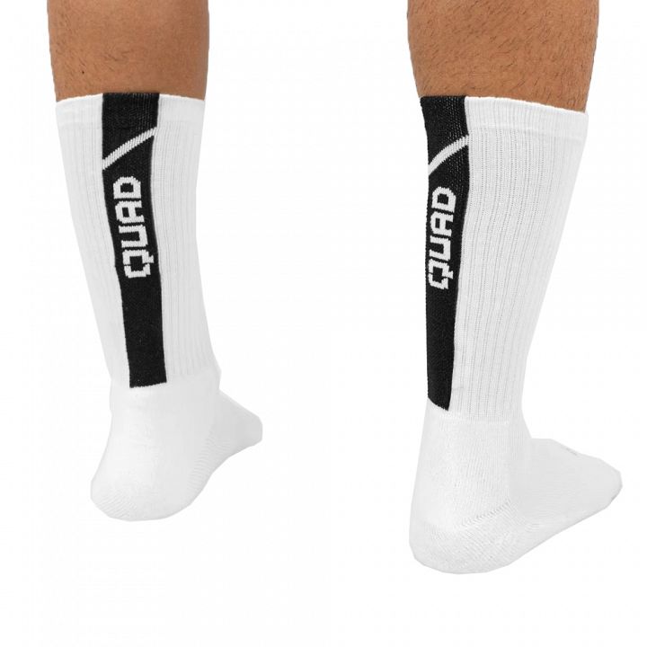 Quad Padel Socks 1P White