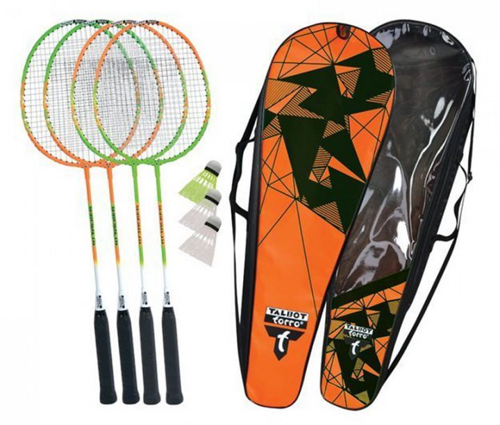 Talbot-Torro 4-Attacker 449505 Zestaw do badmintona