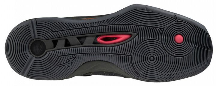 Mizuno Wave Momentum 2 Black / Oyster / MP Gold / Iron Gate