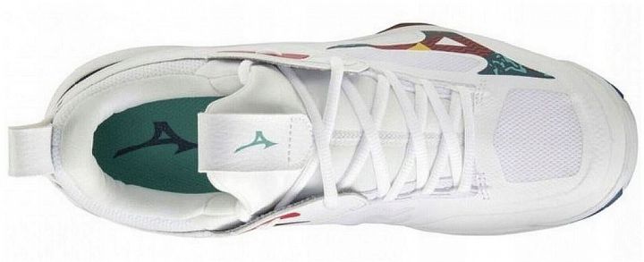 Mizuno Wave Momentum 2 White / High Visibility / Syrah