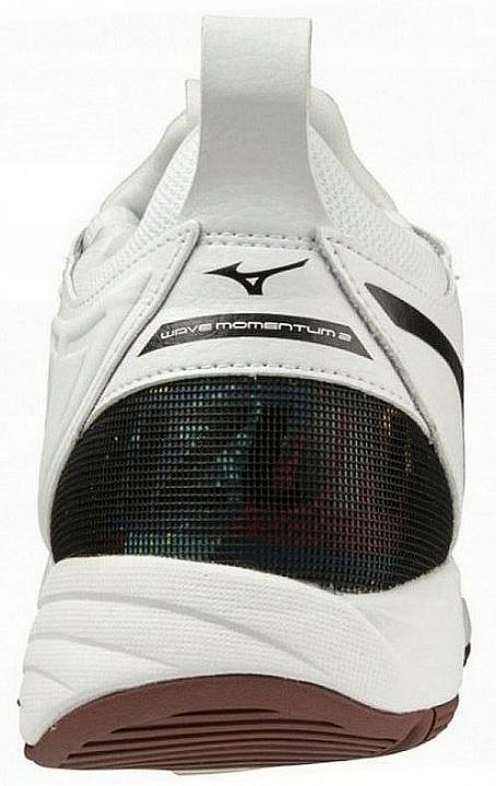 Mizuno Wave Momentum 2 White / High Visibility / Syrah
