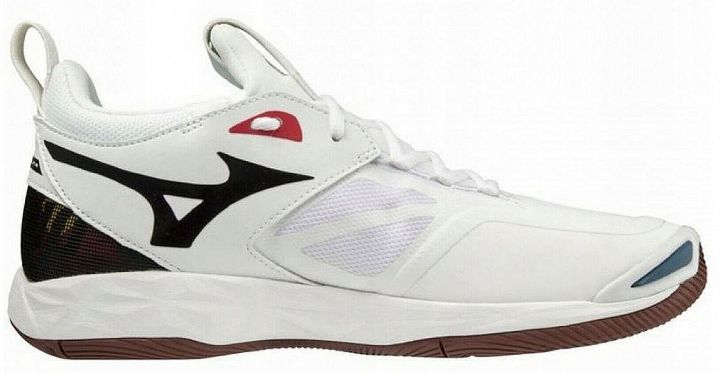 Mizuno Wave Momentum 2 White / High Visibility / Syrah