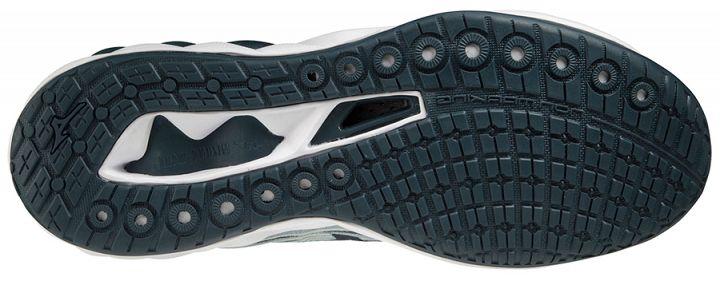Mizuno Wave Luminous 2 Stone Blue / Stratified Sea Blue / Neo Lime