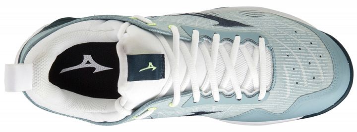 Mizuno Wave Luminous 2 Stone Blue / Stratified Sea Blue / Neo Lime