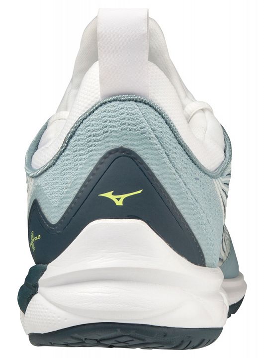 Mizuno Wave Luminous 2 Stone Blue / Stratified Sea Blue / Neo Lime