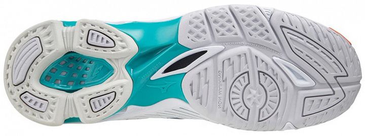 Mizuno Wave Voltage Mid White / Legion Blue / Ceramic
