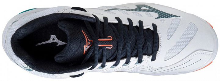 Mizuno Wave Voltage Mid White / Legion Blue / Ceramic