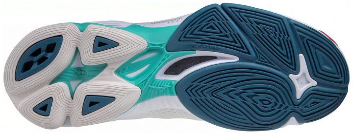 Mizuno Wave Lightning Z7 White / High Visibility / Blue