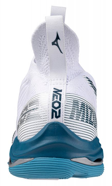 Mizuno Wave Lightning Neo 2 White / Sailor Blue / Silver