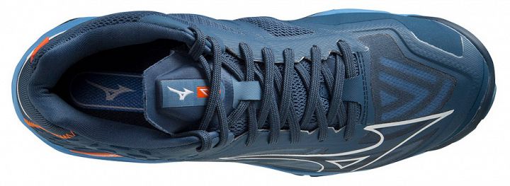 Mizuno Wave Lightning Z7 Mid Dark Denim / White / Blue Jasper
