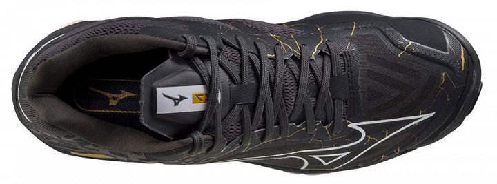 Mizuno Wave Lightning Z7 Mid Black Oyster / MP Gold / Iron Gate