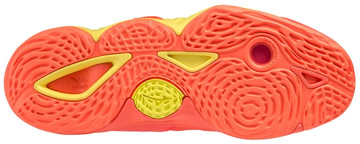 Mizuno Wave Momentum 3 Neon Flame / Black / Bolt