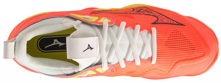 Mizuno Wave Momentum 3 Neon Flame / Black / Bolt