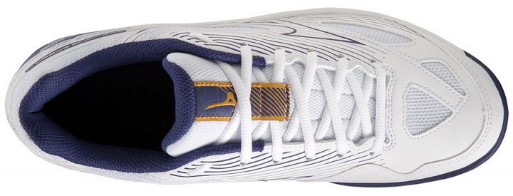Mizuno Cyclone Speed 4 White / Blue Ribbon / MP Gold