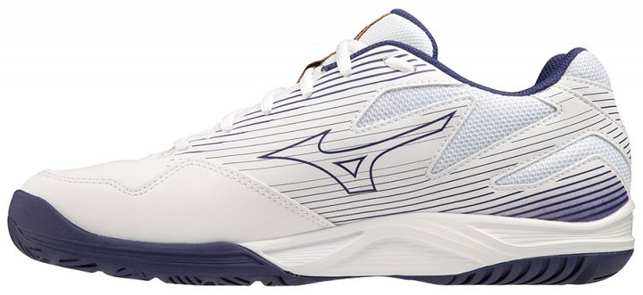 Mizuno Cyclone Speed 4 White / Blue Ribbon / MP Gold