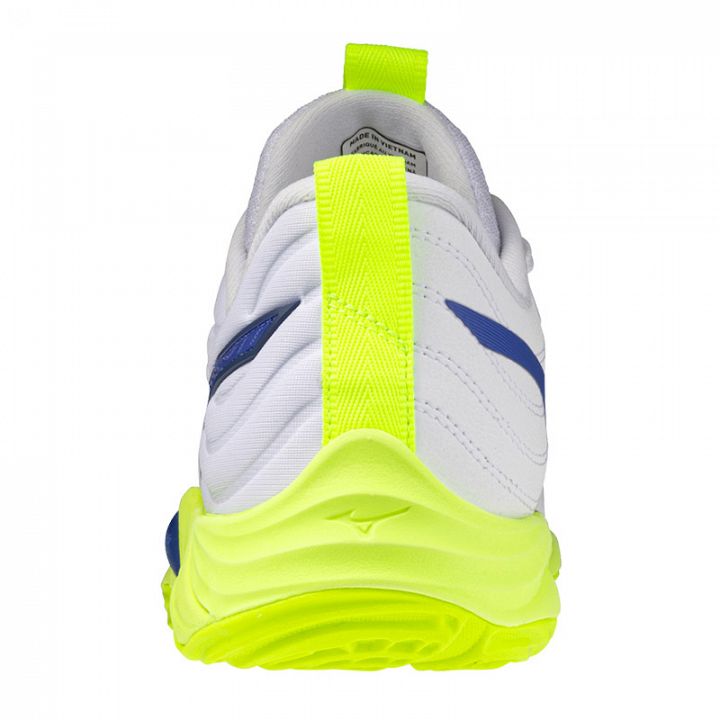 Mizuno Wave Momentum Elite White / Lightning Yellow / Dazzlin