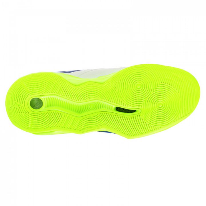 Mizuno Wave Momentum Pro Mid White / Lightning Yellow / Dazzlin