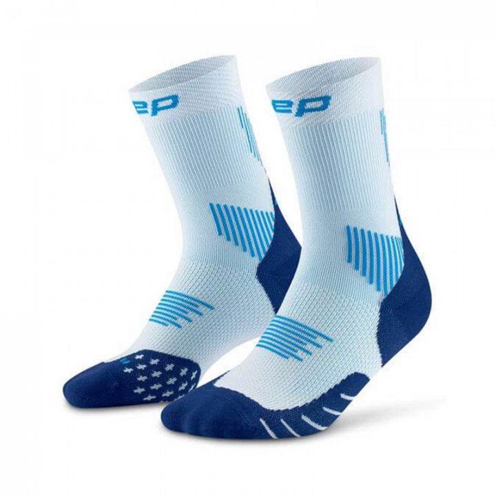 CEP Core Run Mid Cut Socks 5.0 Ice Blue