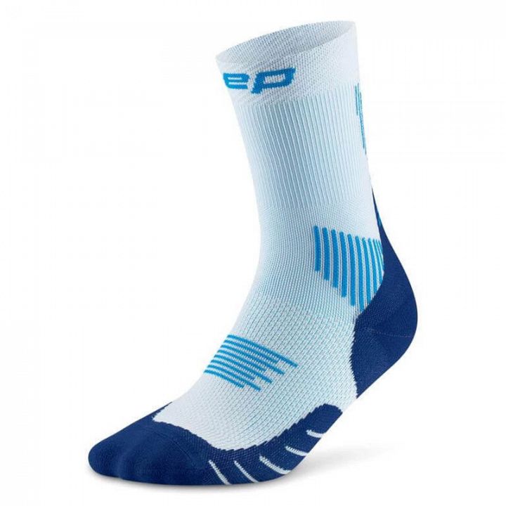 CEP Core Run Mid Cut Socks 5.0 Ice Blue
