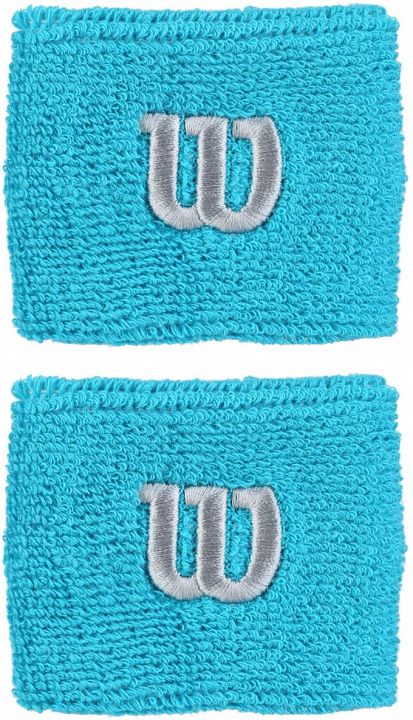 Wilson Double Wristband Blue Red 2szt.