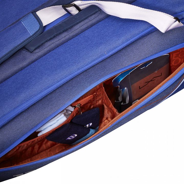 Wilson Roland Garros Super Tour Thermobag 15R Blue / White / Clay