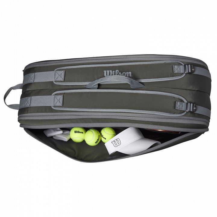 Wilson Tour 6 Pack Dark Green