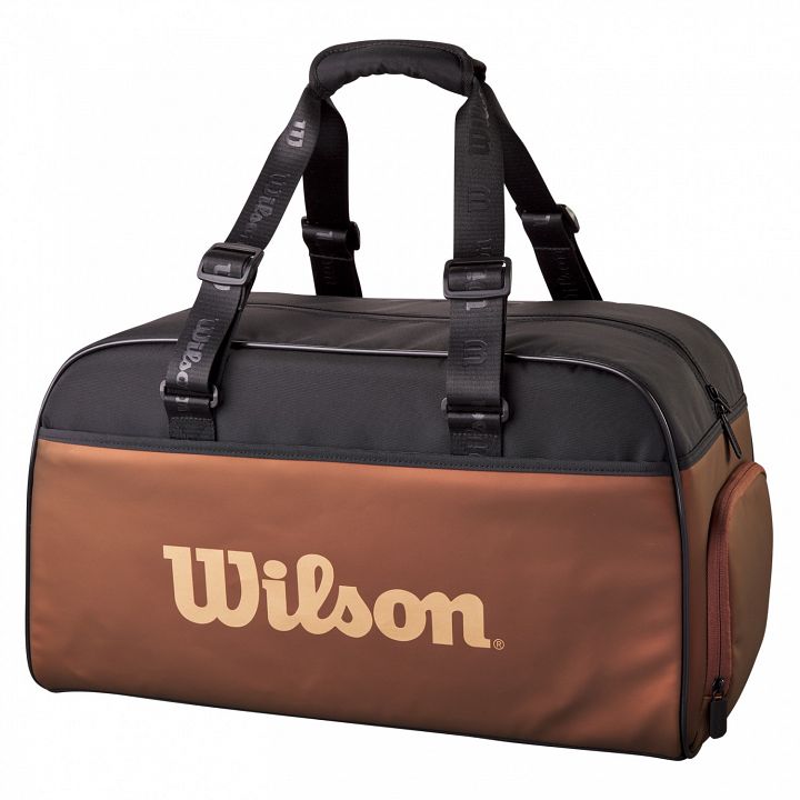 Wilson Pro Staff v14.0 Super Tour Duffel Bag Bronze / Black