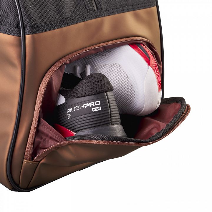 Wilson Pro Staff v14.0 Super Tour Duffel Bag Bronze / Black