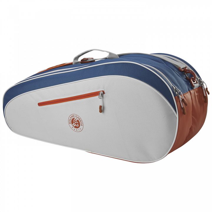 Wilson Roland Garros Team Racketbag 6R Cream / Clay / Navy