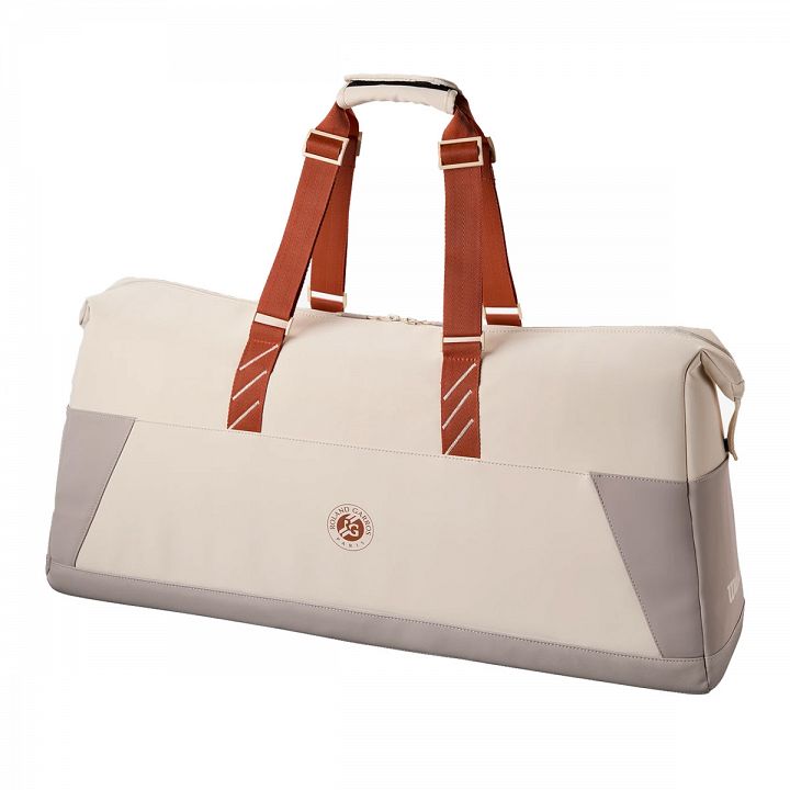 Wilson Roland Garros Large Duffel Bag 6R Cream / Clay