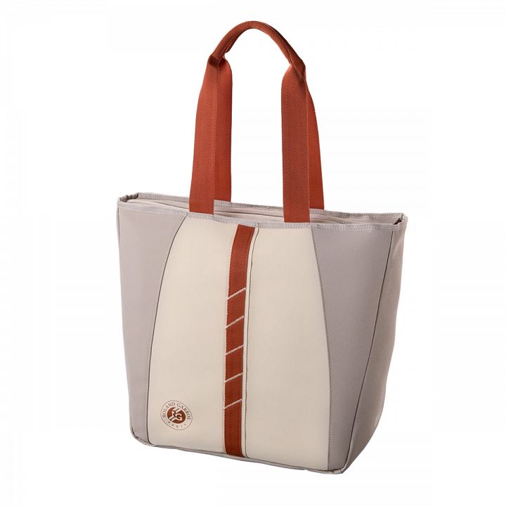 Wilson Roland Garros Premium Tote Bag Cream / Clay