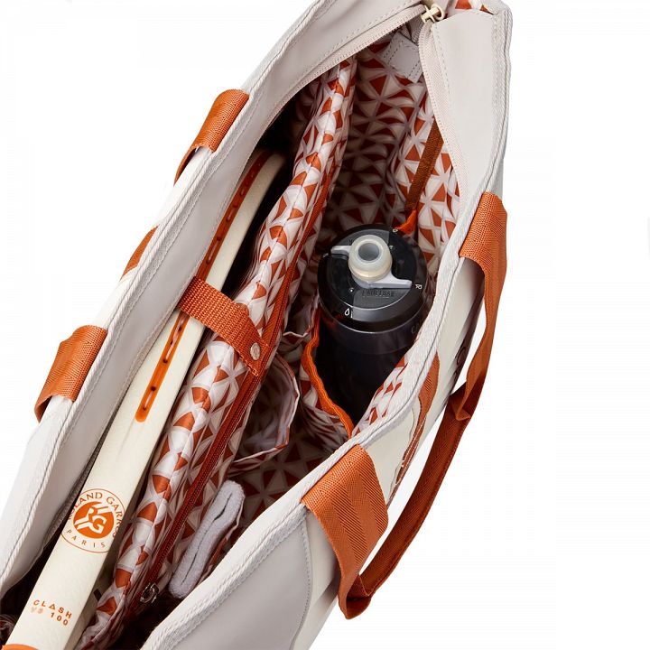 Wilson Roland Garros Premium Tote Bag Cream / Clay