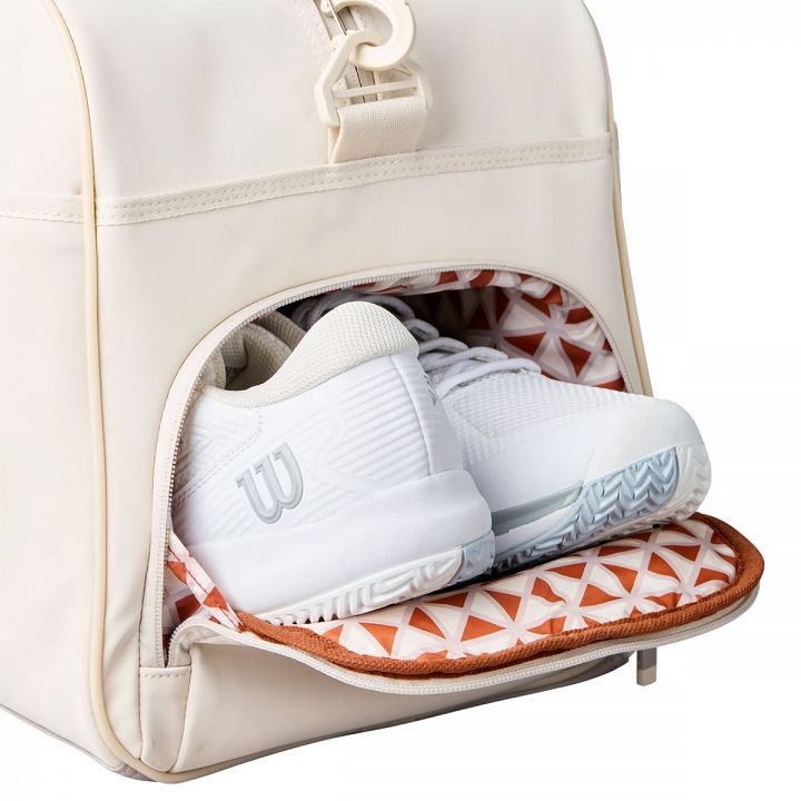 Wilson Roland Garros Small Duffel Bag Cream / Clay