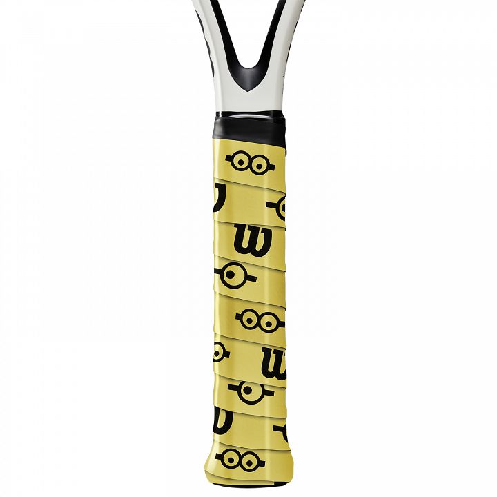 Wilson Minions Overgrip 3-Pack Black / Yellow / White