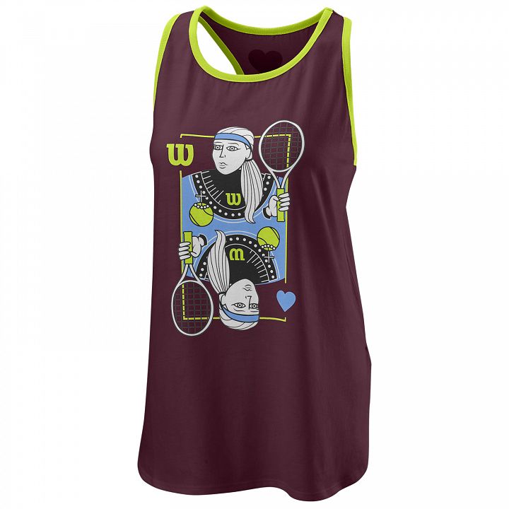 Wilson Queen Tech Tee Fig