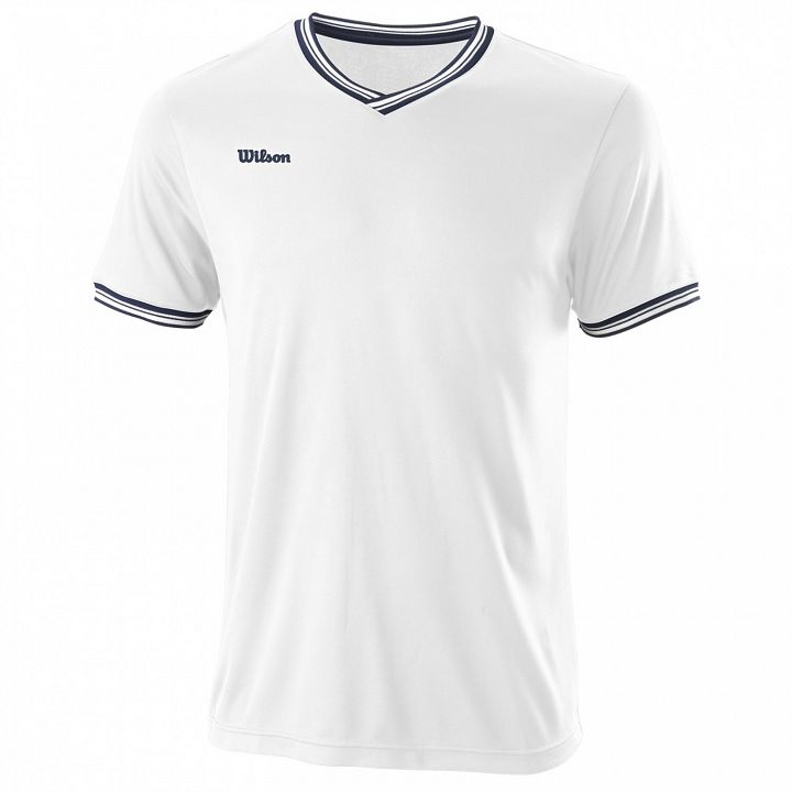 Wilson Team II High V-Neck White