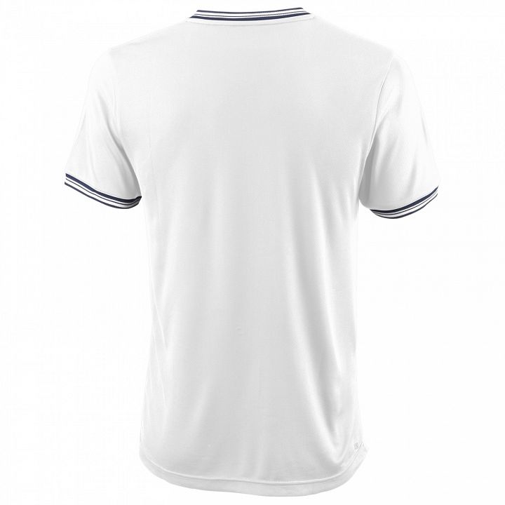 Wilson Team II High V-Neck White