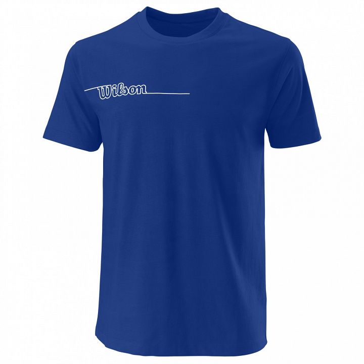 Wilson Team II Tech Tee Royal Blue