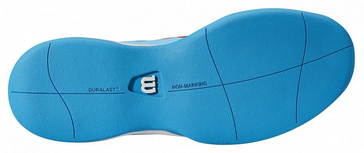 Wilson Rush Pro Junior QL Carpet Bonnie Blue / White / Tangerine