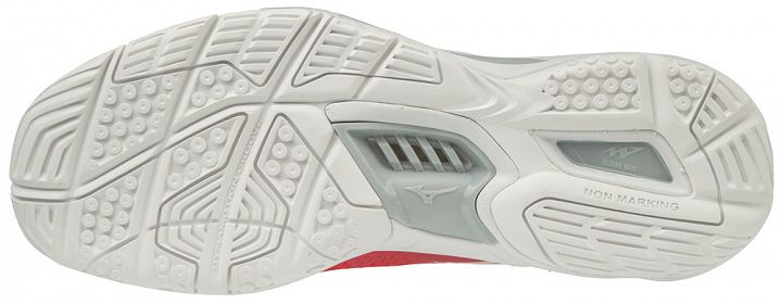 Mizuno Wave Stealth V Tomato / White