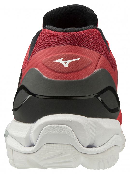 Mizuno Wave Stealth V Tomato / White