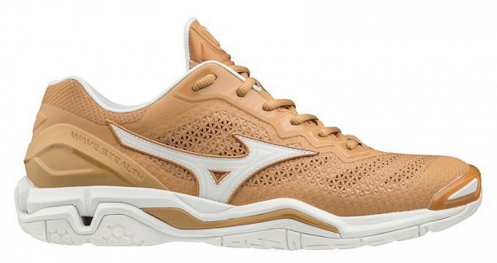 Mizuno Wave Stealth V Sheepskin / Indian Tan