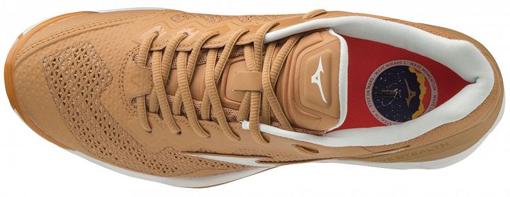 Mizuno Wave Stealth V Sheepskin / Indian Tan