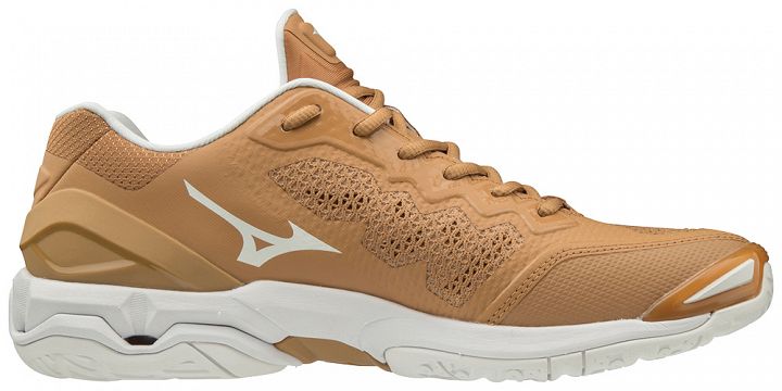 Mizuno Wave Stealth V Sheepskin / Indian Tan