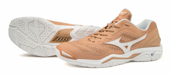 Mizuno Wave Stealth V Sheepskin / Indian Tan