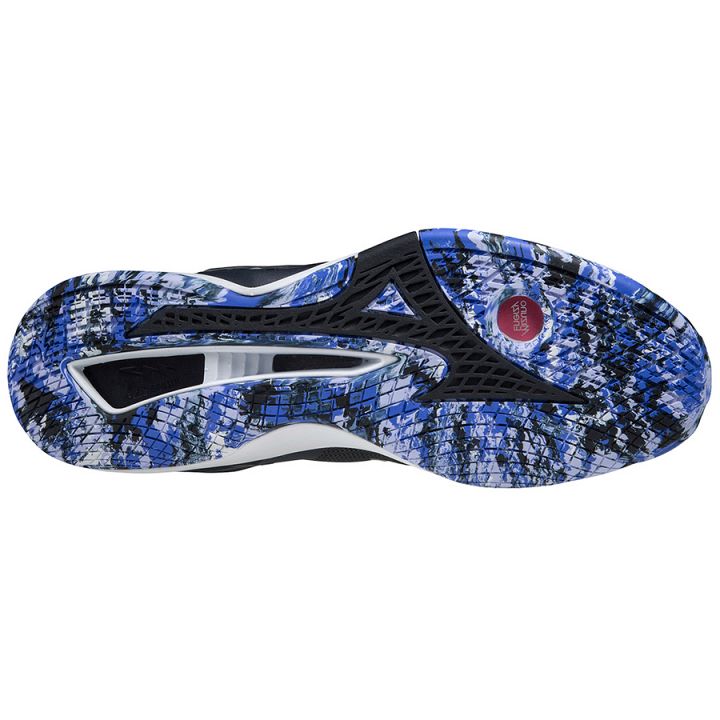 Mizuno Wave Stealth NEO Sky Captain / Galaxy Silver / Violet Blue