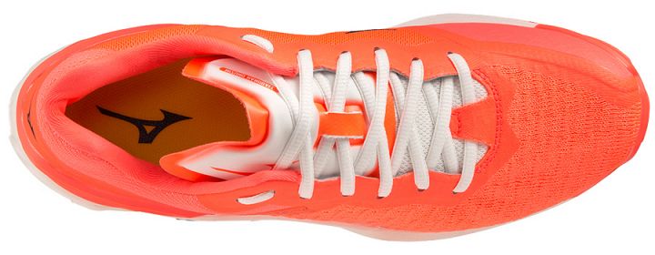 Mizuno Wave Stealth NEO Neon Flame / Black / Bolt