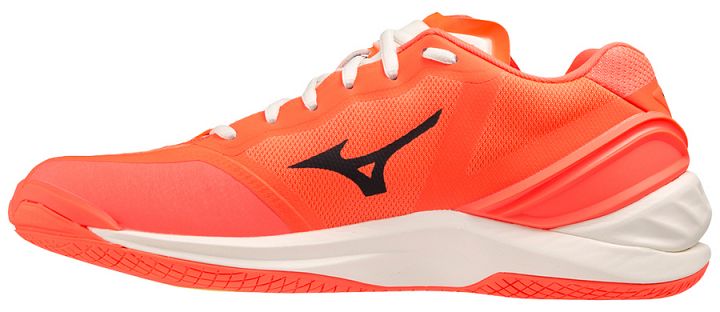 Mizuno Wave Stealth NEO Neon Flame / Black / Bolt