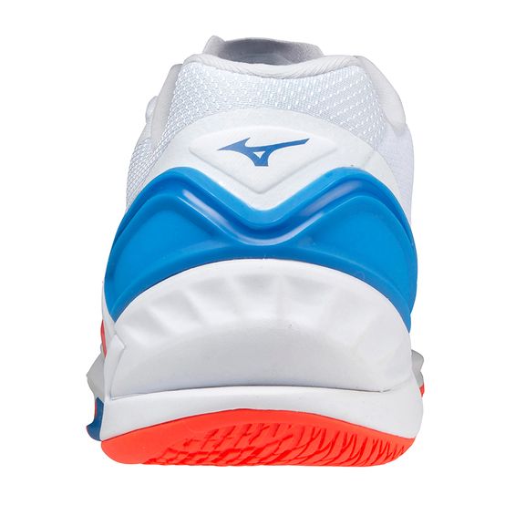Mizuno Wave Stealth NEO White / Ignition Red / French Blue