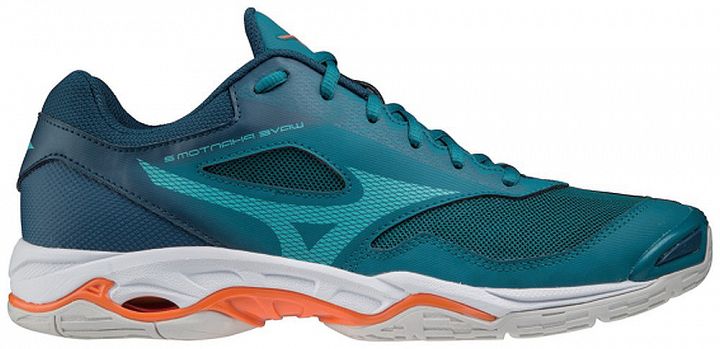 Mizuno Wave Phantom 2 Harbor Blue / Firecracker / Ceramic